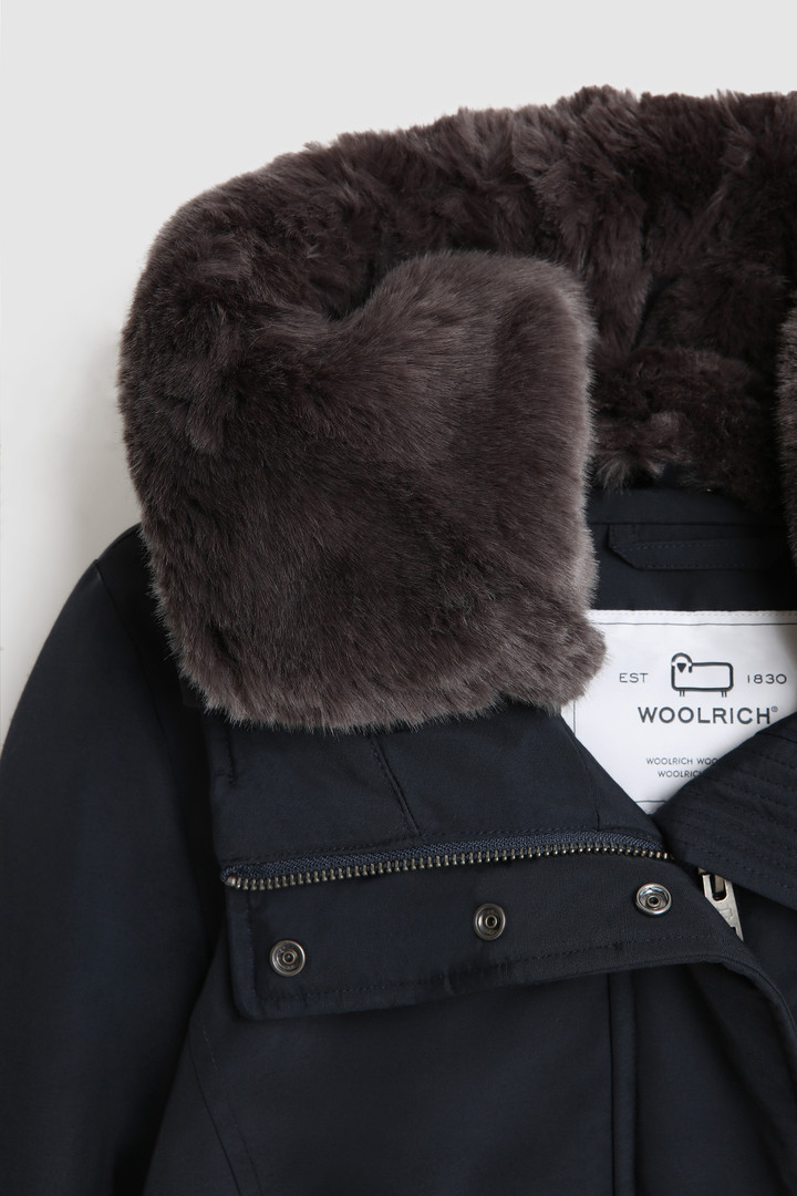 woolrich boulder faux fur parka