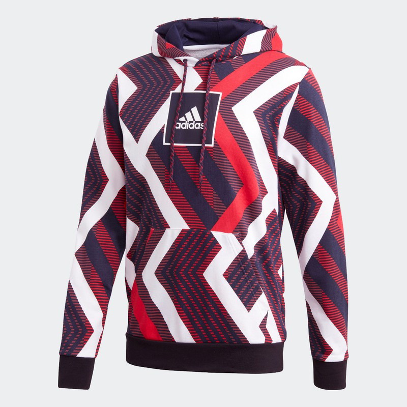 adidas allover print sweatshirt